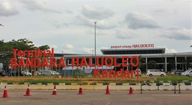 Bandara Haluoleo Kendari. Foto: Attamimi/kendarinesia