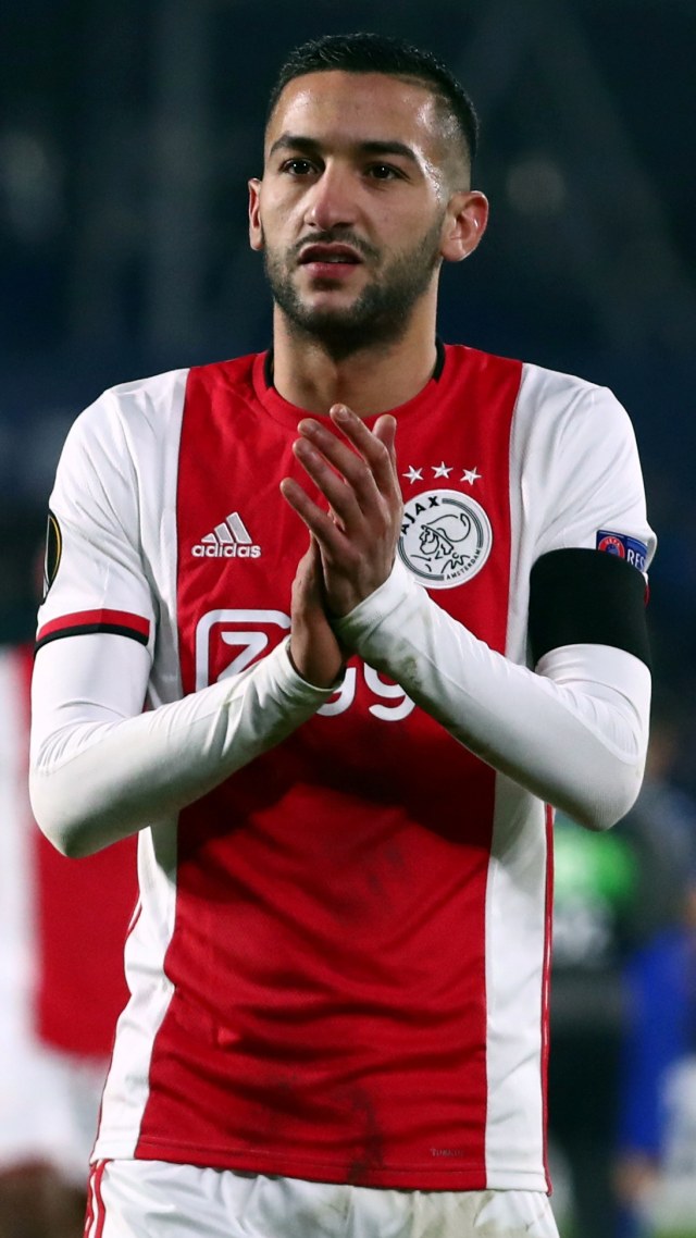 Hakim Ziyech, calon pemain baru Chelsea. Foto: REUTERS
