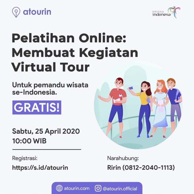 Flyer acara pelatihan