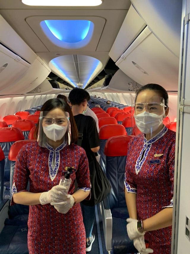 Thai Lion Air beroperasi kembali dengan melayani enam kota tujuan domestik di Thailand. Foto: Dok. Lion Air