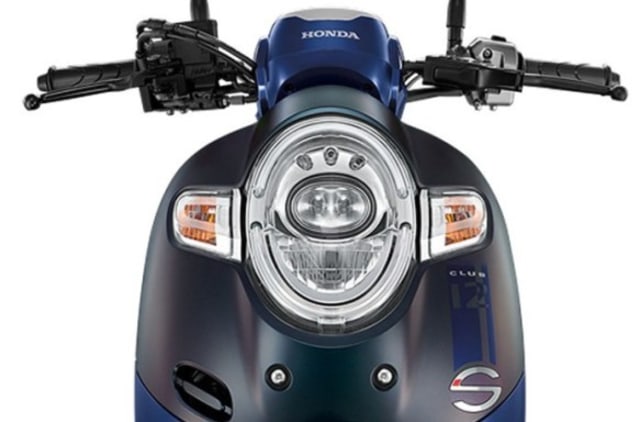 Tampilan depan all new Honda Scoopy. Foto: dok. Greatbiker