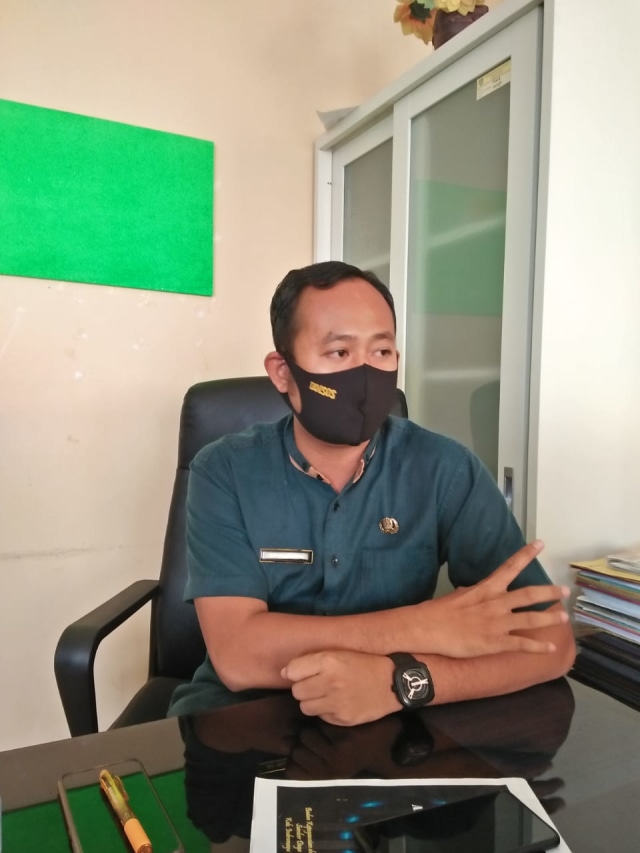 Kepala Bidang Perlindungan dan Jaminan Sosial Dinsos Kabupaten Indramayu, Boy Billy Prima, S. STP. (Taufik)
