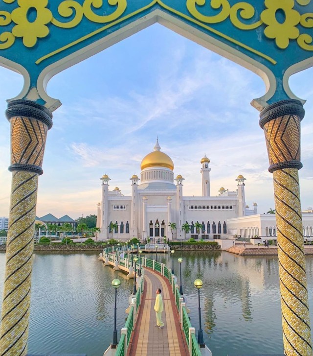 Istana Nurul Iman, Brunei  Foto: Instagram: my.wonderbird 