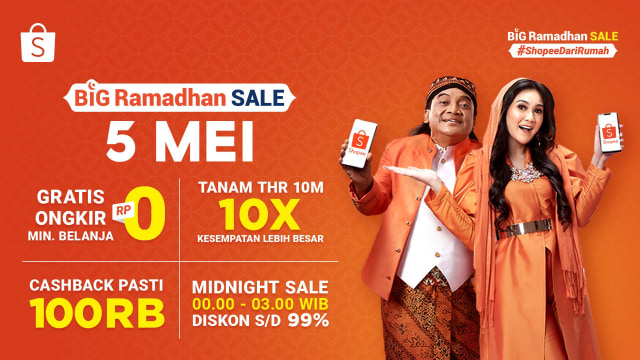 com-Shopee Big Ramadhan Sale. Foto: Dok. Shopee