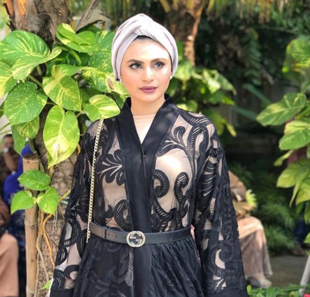 Gaya OOTD Asha Shara. Foto: dok. Instagram/ @ashasyara