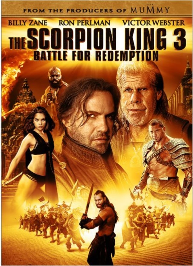 Poster Film Scorpion King 3: Battle for Redemption. Dok: IMDb