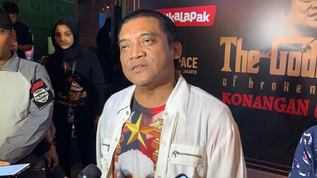 Didi Kempot di kawasan SCBD, Jakarta Selatan, Jumat (20/9). Foto: Regina Kunthi Rosary/kumparan