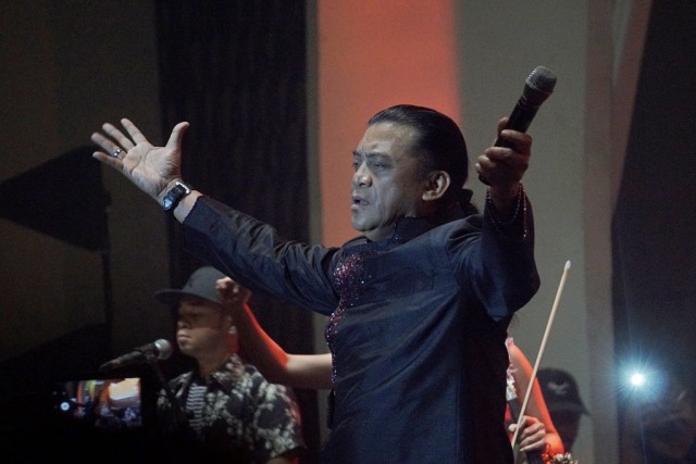 Penyanyi dangdut koplo, Didi Prasetyo alias Didi Kempot. Foto: Fanny Kusumawardhani/ kumparan