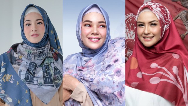  Selebriti yang berbisnis hijab. Foto: Instagram