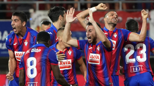 Eibar keberatan La Liga 2019/20 digelar kembali. Foto: AFP/Cesar Manso