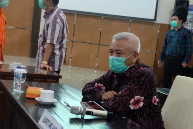 Bupati Malang Sanusi dalam sebuah kesempatan. Foto: dokumen.