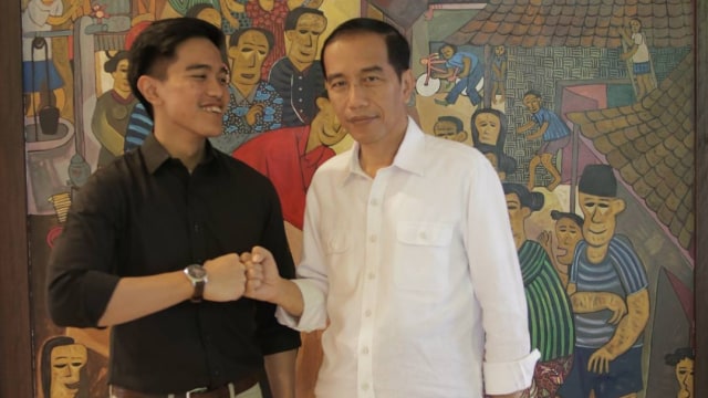 Kaesang dan Jokowi. Foto: Instagram/@kaesangp