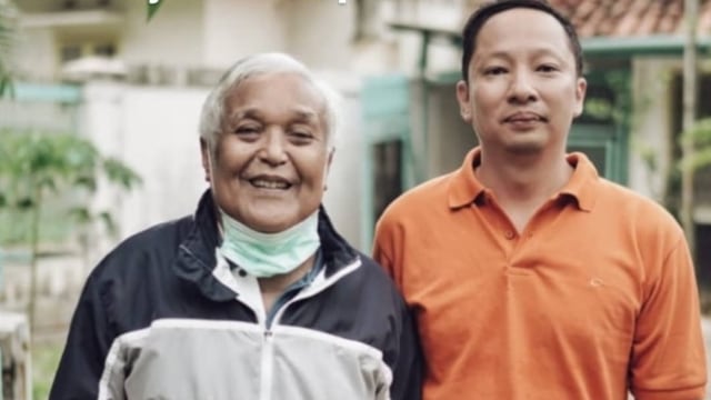 Ringgo Agus Rahman bersama Adi Kurdi. Foto: Instagram Story @ringgoagus