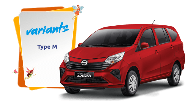 Daihatsu Sigra tipe M. Foto: dok. Daihatsu