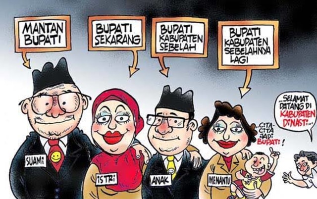 Ilustrasi Foto. Politik Dinasti