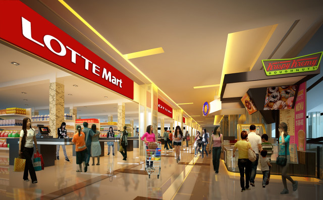Gerai Lotte Mart. Foto: Propertybank