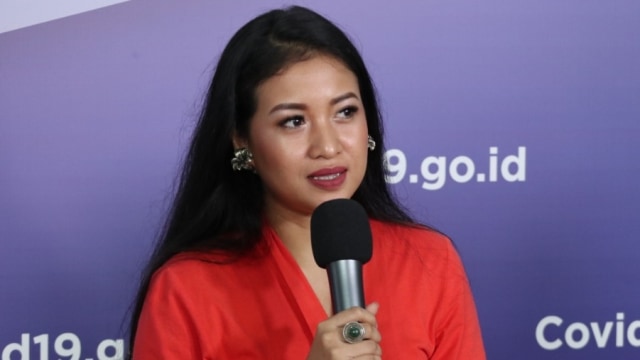 Penyintas virus corona, Sita Tyasutami. Foto: Dok. BNPB