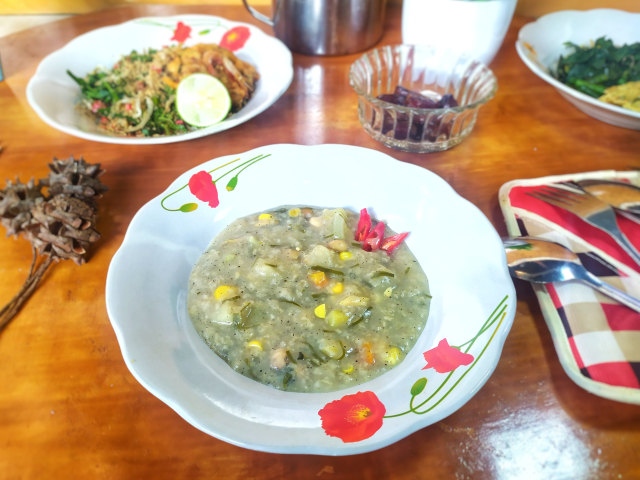 Bubur pedas. Foto: Sumut News.