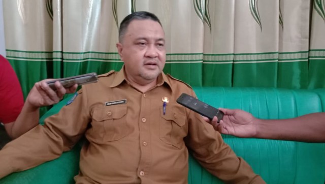 Sekertaris Daerah Kabupaten Halsel Helmi Surya Botutihe. Foto: Safri Noh/cermat