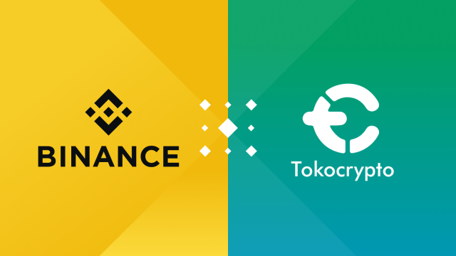 Tokocrypto mendapatkan investasi dari Binance Foto: Tokocrypto
