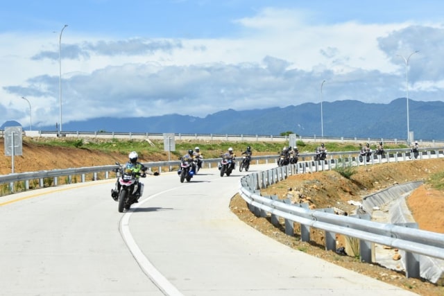 Watee geujak kalon jalan tol Aceh. Foto: Polda Aceh 