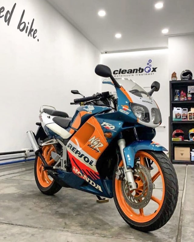 Honda NSR 150 SP. Foto: dok. Andreas