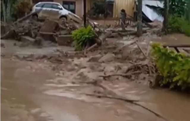 Tangkapan layar banjir bandang di Aceh Tengah. Video: Dok. Warga 