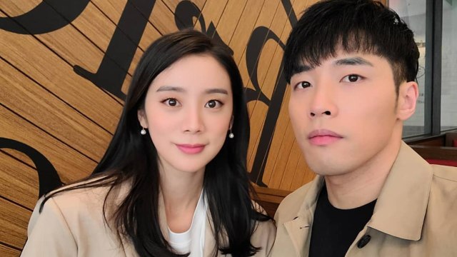 Hyerim eks Wonder Girls dan kekasihnya, Shin Min Chul. dok. Instagram @wg_lim