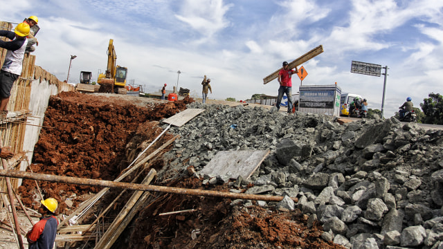 Ilustrasi pekerja bangunan. Foto: Iqbal Firdaus/kumparan
