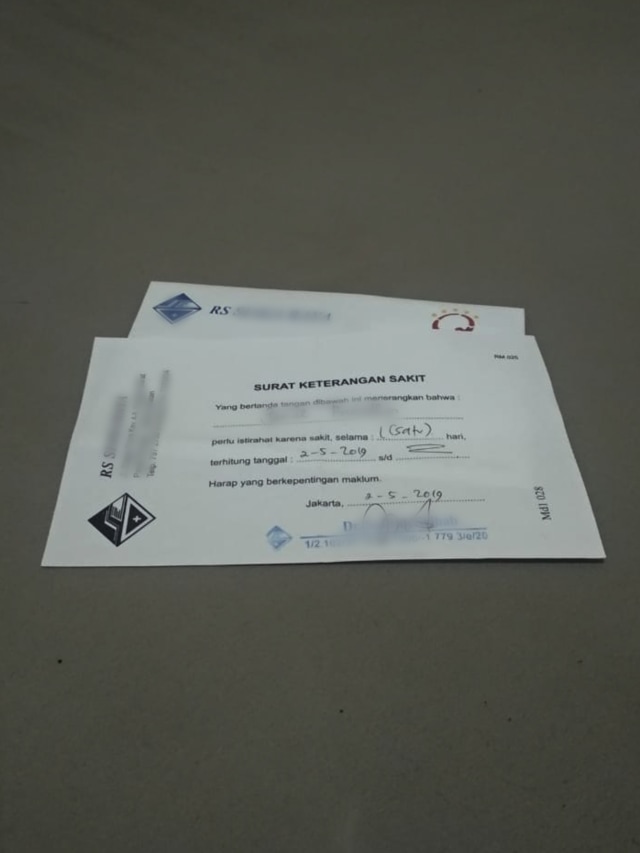 Ilustrasi surat dari dokter. Foto: Jamal Ramadhan/kumparan
