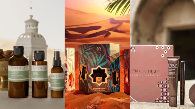 Hampers lebaran di bawah Rp 300 ribu  Foto: Instagram Sensatia Botanicals, The Body Shop, Pixy 