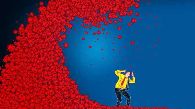 Relaksasi dan ancaman gelombang kedua corona. Ilustrasi: Indra Fauzi/kumparan