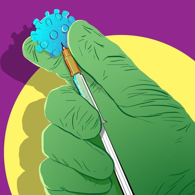 Ilustrasi obat virus corona. Foto: kumparan