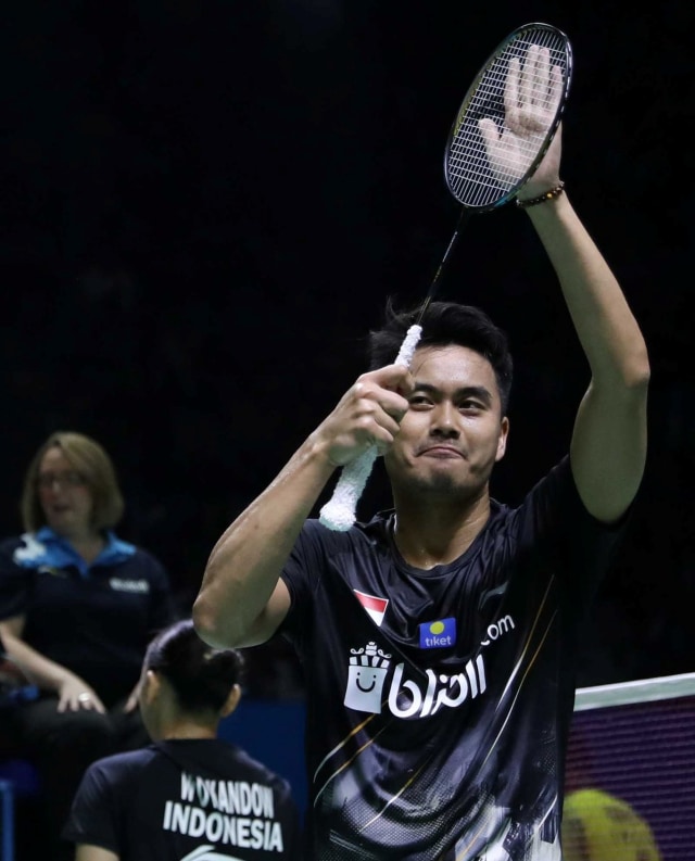 Tontowi Ahmad pensiun dari dunia bulu tangkis. Foto: Dok. PBSI