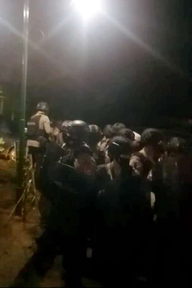 Suasana penjemputan Habib Bahar bin Smith. Foto: Dok. Istimewa