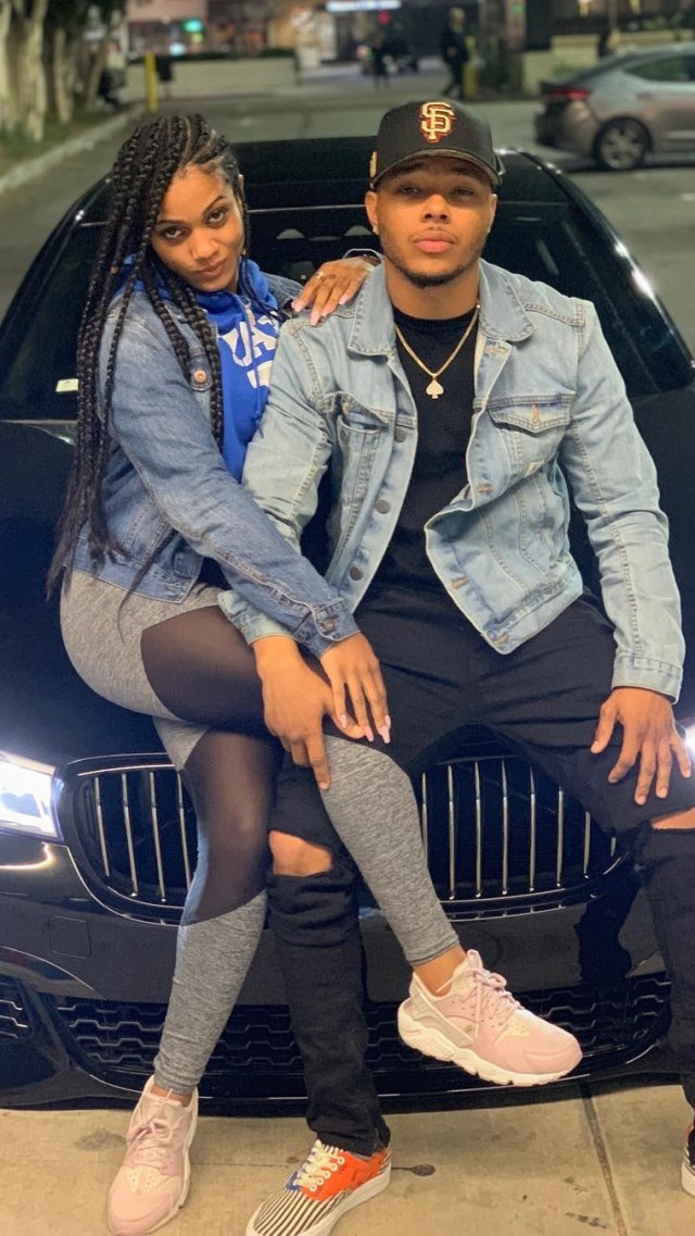 Aktor Gregory Tyree Boyce dan pacarnya. Foto: Instagram @mr_alwaysgrindn