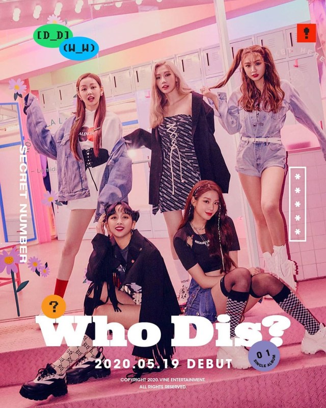 Girlband Secret Number. Foto: Instagram/secretnumber.official