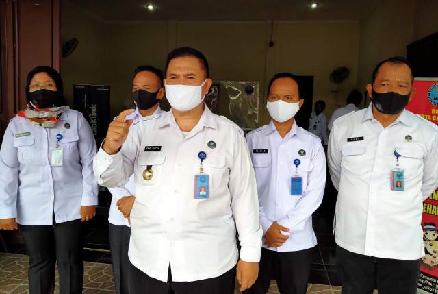 Kepala BNN Kota Cirebon AKBP Yaya Satya. (Juan)