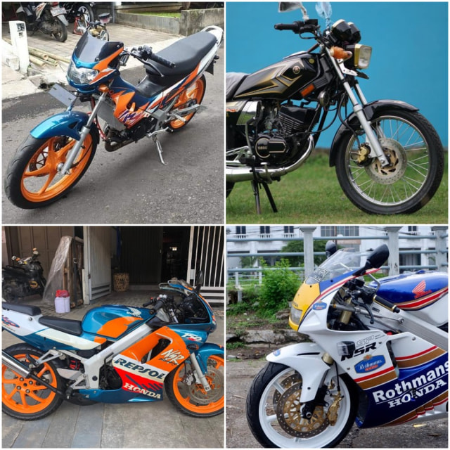 Ragam motor 2-tak yang punya banderol ratusan juta. Foto: dok. Istimewa