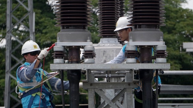 Ilustrasi gardu listrik PLN. Foto: Nugroho Sejati/kumparan