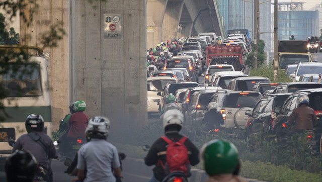 Ilustrasi kemacetan Jakarta. Foto: Nugroho Sejati/kumparan