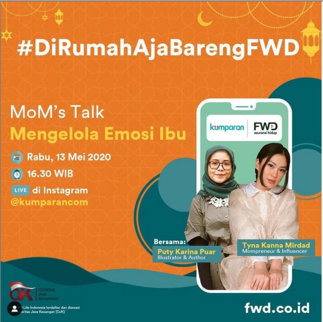 Berbagi Kebaikan #DiRumahAjaBarengFWD X Kumparan