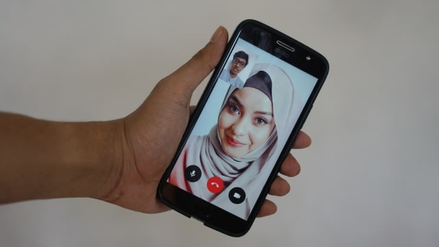Ilustrasi lebaran virtual. Foto: Ngroho Sejati/kumparan