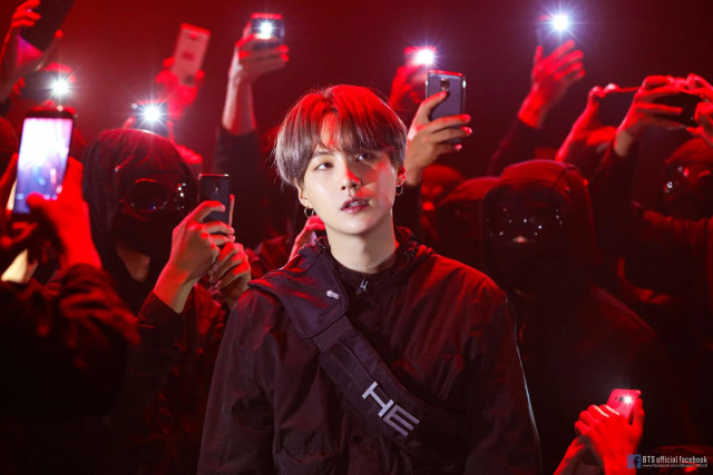 Suga BTS. Foto: Facebook/BTS