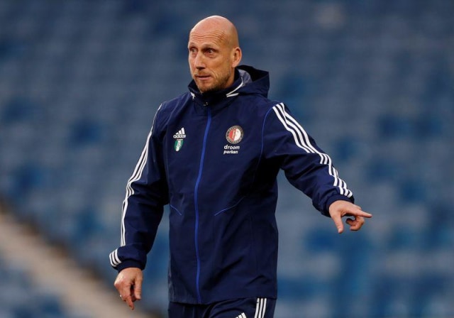 Jaap Stam kala melatih FC Cincinnati. (Foto: Reuters/Lee Smith)