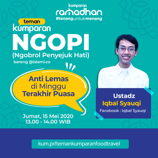 Poster Teman kumparan Ngobrol Penyejuk Hati. Foto: dok. kumparan