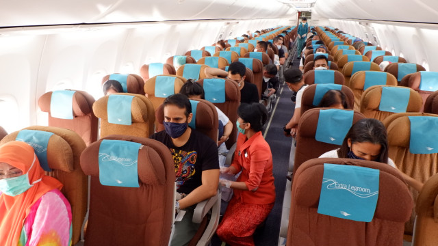 Garuda Indonesia layani penumpang saat Lebaran.
 Foto: Dok Garuda Indonesia