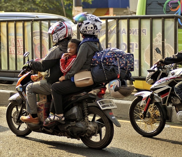 Tradisi mudik di indonesia. Foto: Dok. Wikimedia Commons