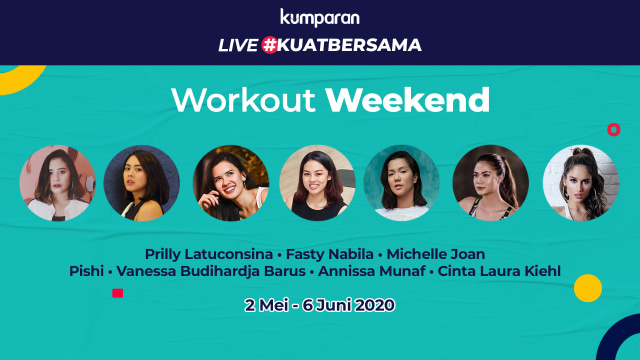 Workout Weekend bersama kumparan. Foto: kumparan