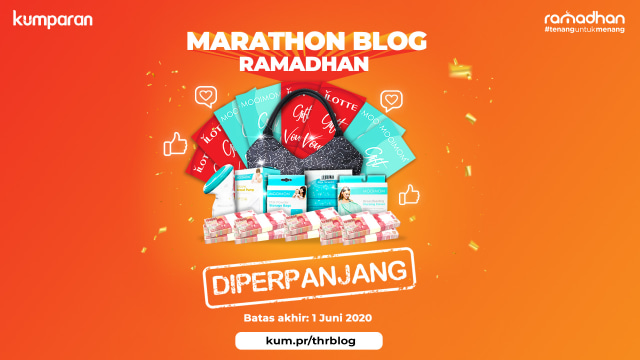 Marathon Blog Ramadhan Berhadiah THR Jutaan Rupiah!